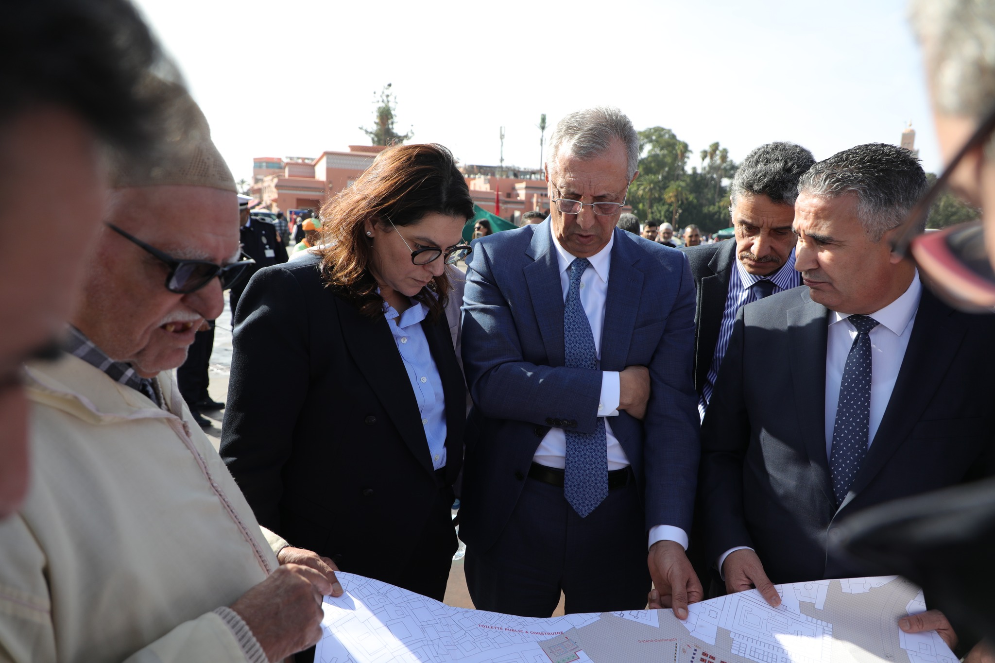 Suivi des grands travaux en cours dans la ville de Marrakech