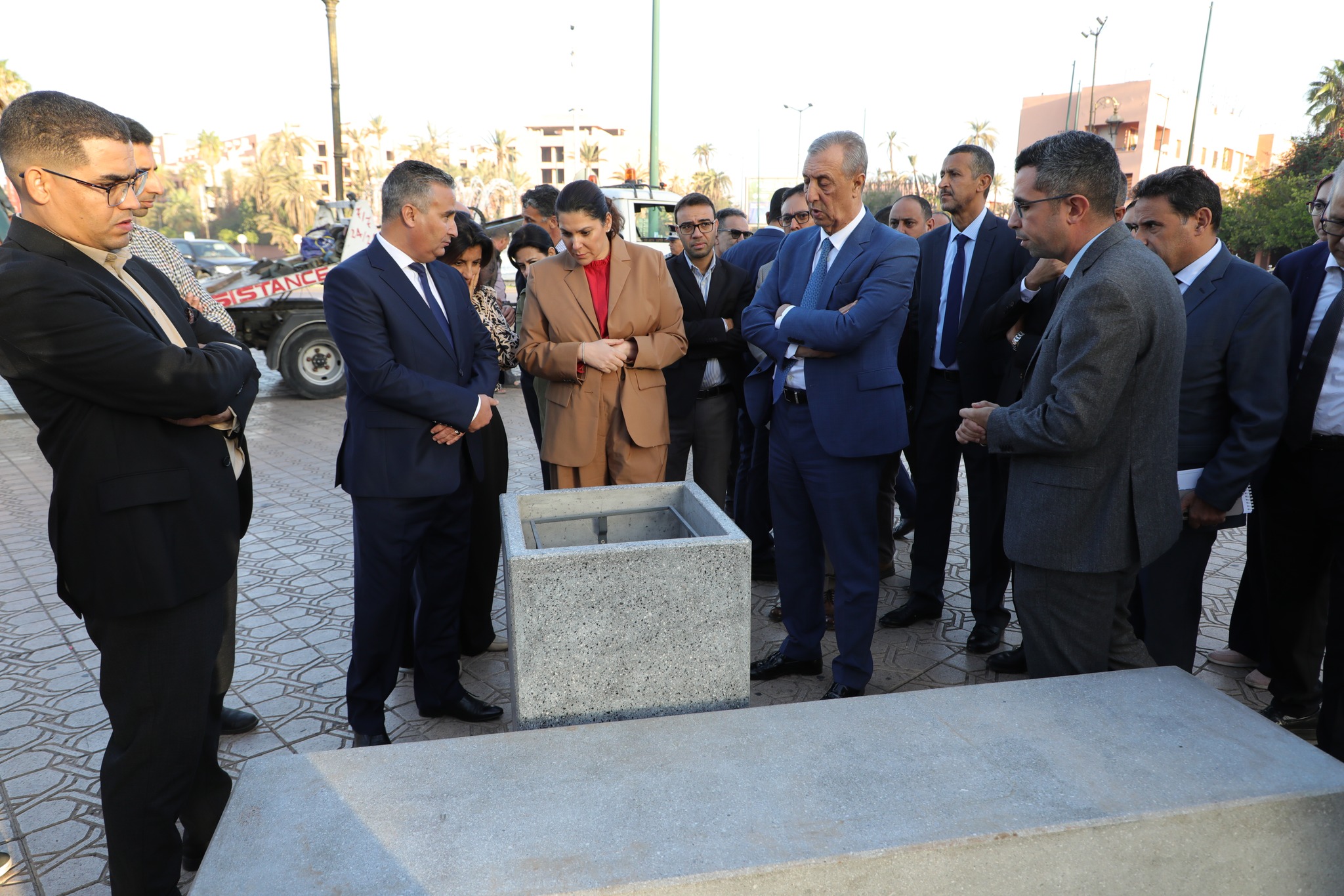 Lancement des travaux d'aménagement de l'avenue Mohammed V